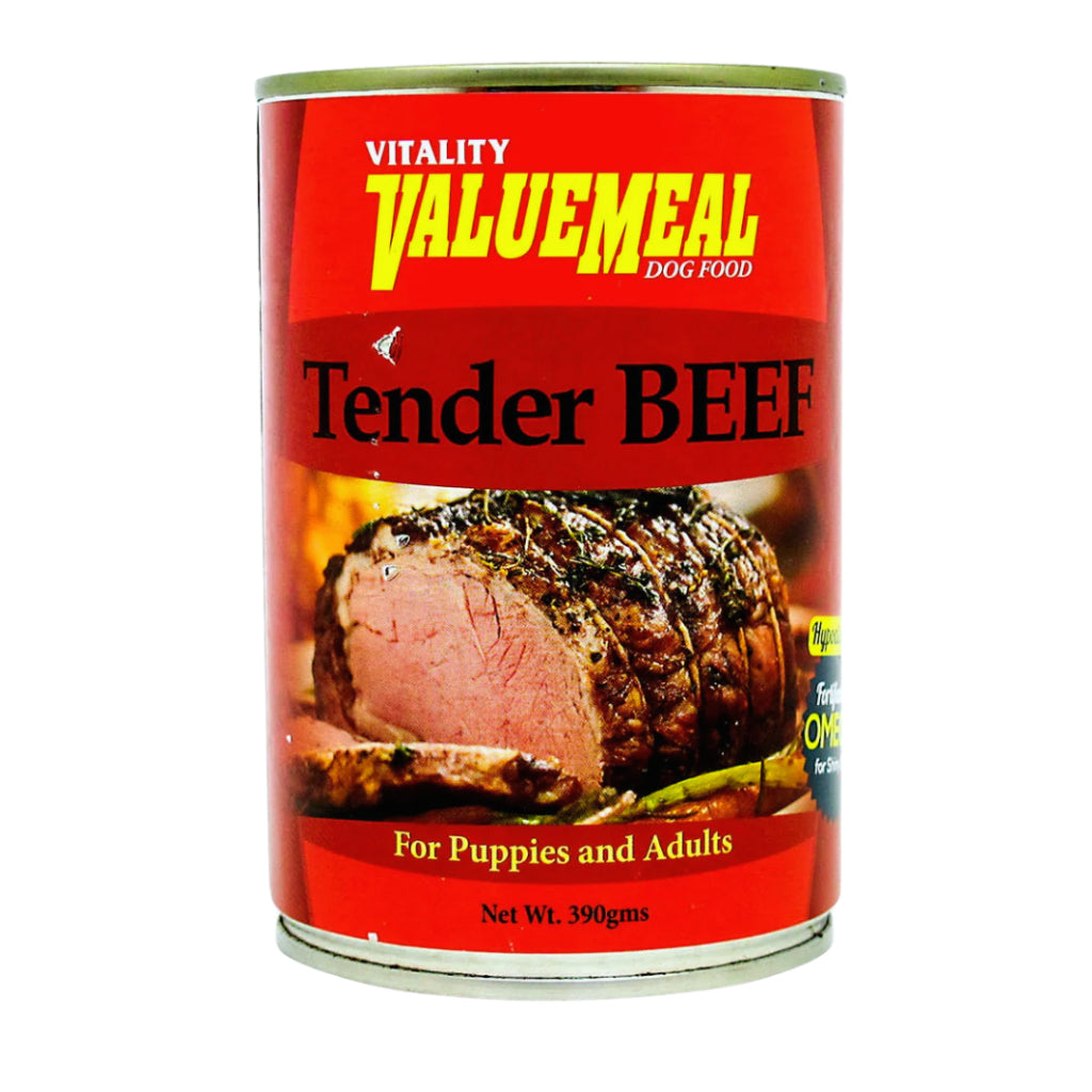 Vitality ValueMeal Can For Puppy and Adult Dog Wet Food 390g