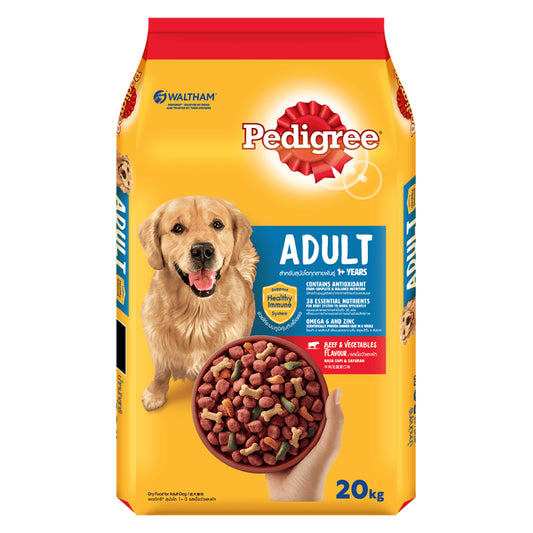 PEDIGREE Adult Dog Food in Beef & Vegetable Flavor