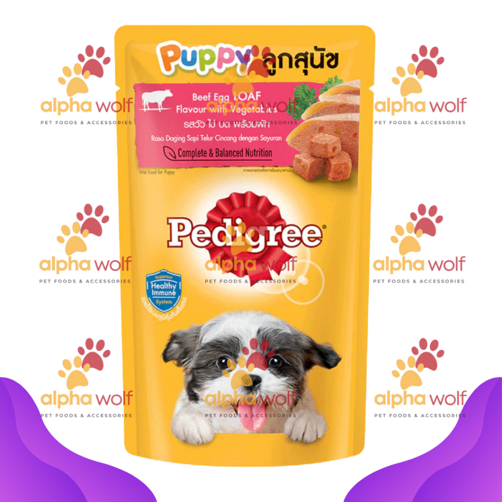 Pedigree Wet Food For Adult Dog, Complete And Balance Nutrition 130g