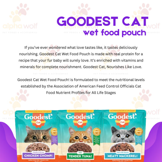 Goodest Cat Wet food in Pouch 85g