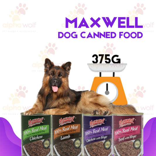 Maxwell Dog Wet Food 375g