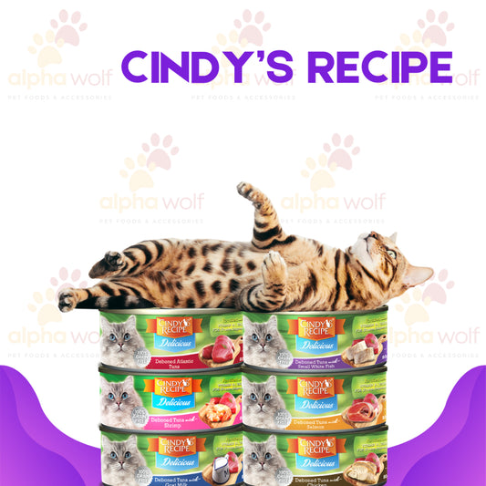 Cindy's Recipe Delicious Deboned Tuna Grain Free 80g