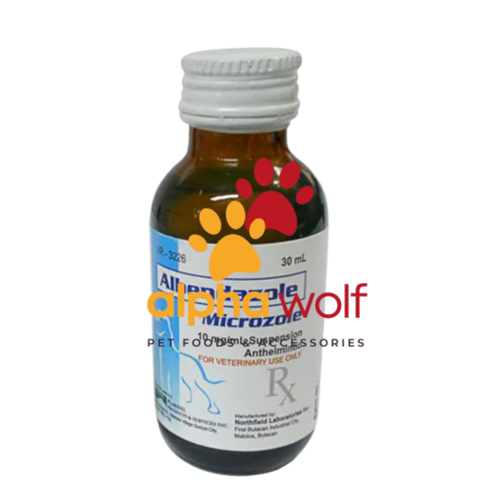 Microzole Albendazole Dewormer for Dog and Cats 30ml