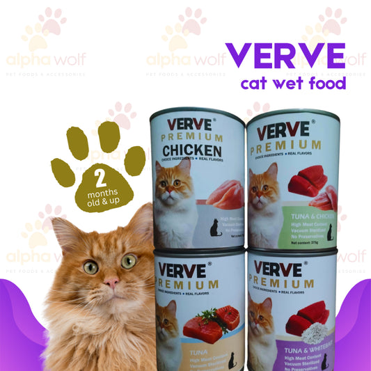 Verve Wet Cat Food in Can 375g