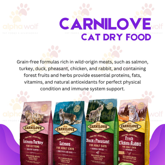 Carnilove Dry Salmon Cat Food 2kg