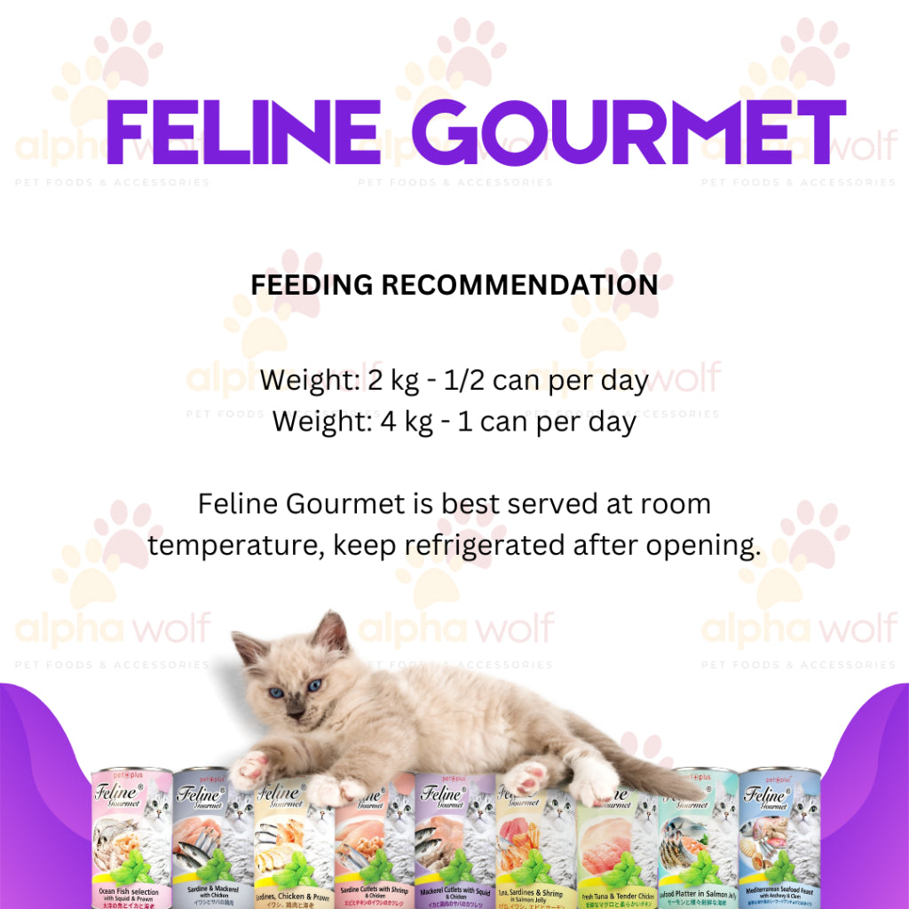 Feline Gourmet Cat Wet Food 400g