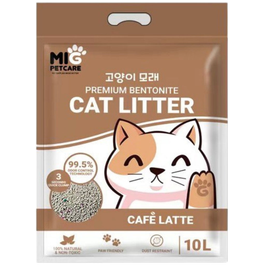 MIG PETCARE Premium Bentonite Cat Litter 10L