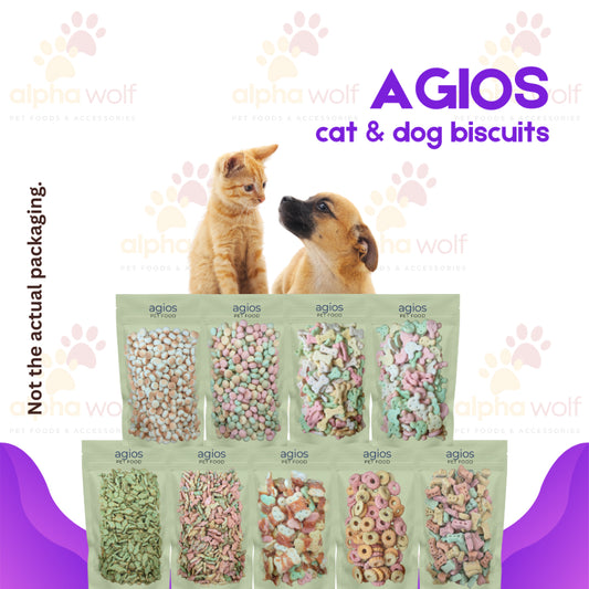 Agios Dog and Cat Biscuit and Dry Freeze 400- 500g