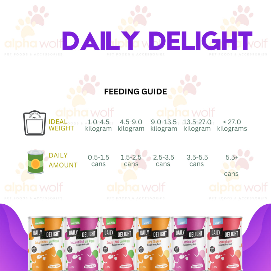Daily Delight Wet Dog Food 375g