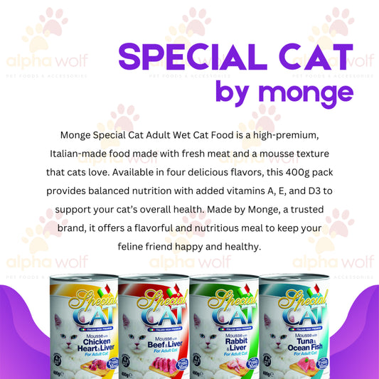 Special Cat Mousse Wet Cat Food 400g