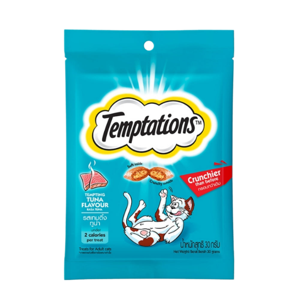 Temptations Cat Treats Crunchier 30g