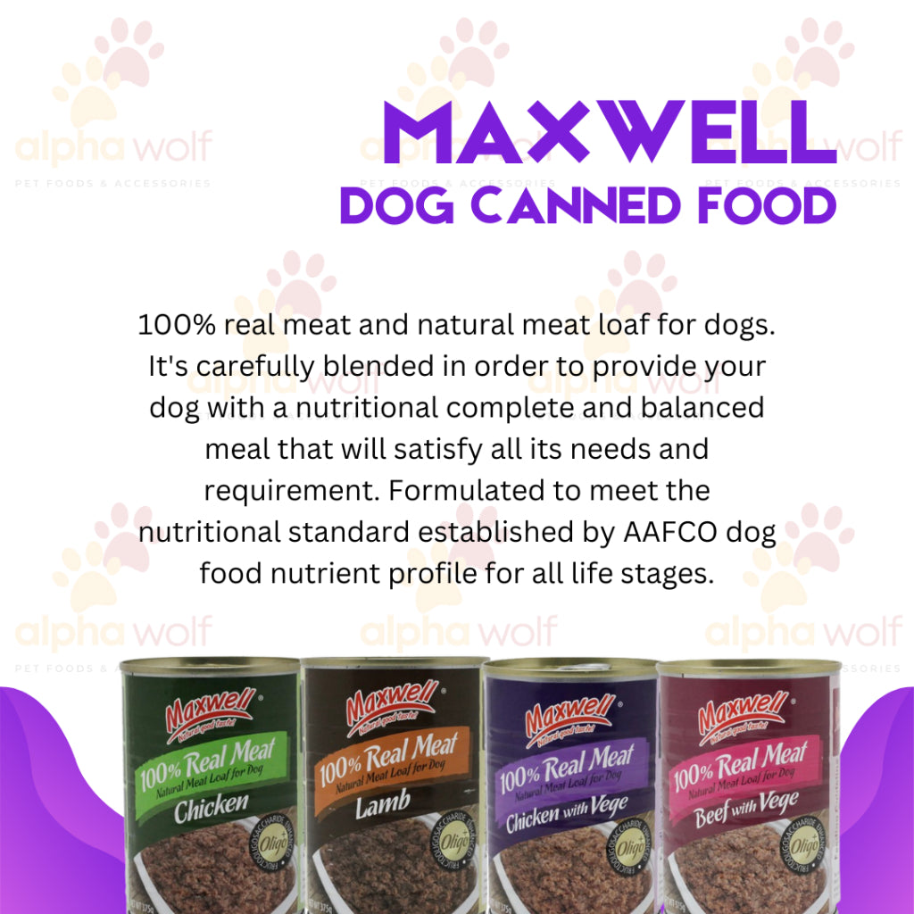 Maxwell Dog Wet Food 375g