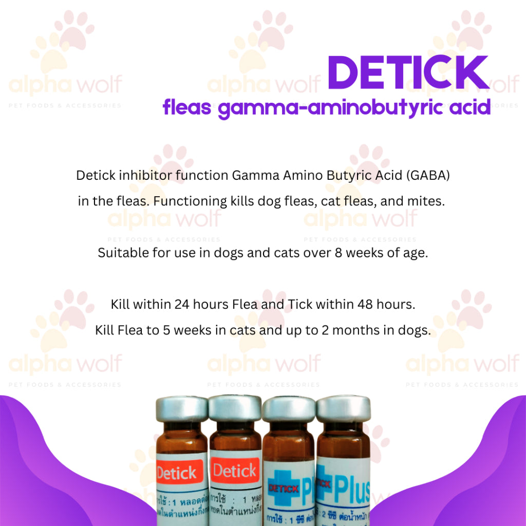 Detick For Dogs and Cats Rack/Case
