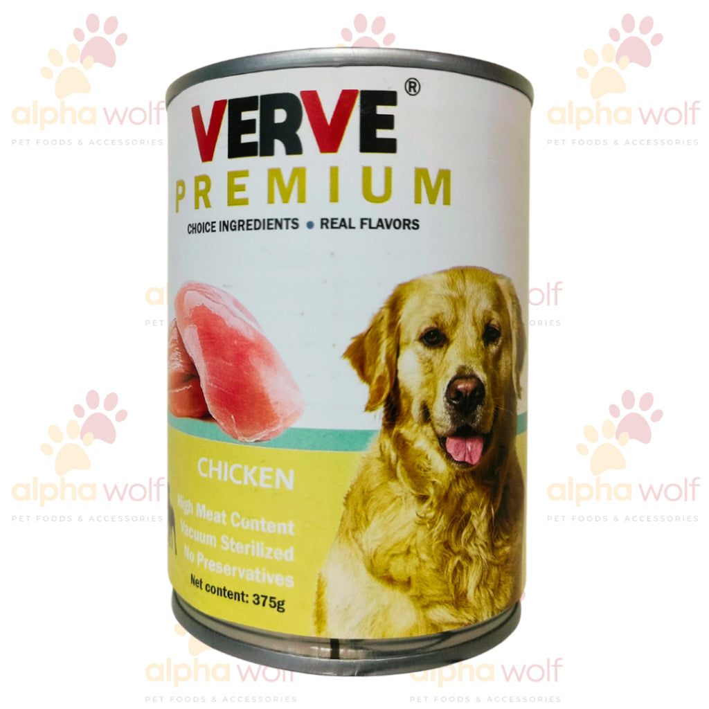 Verve Wet Dog Food in Can 375g