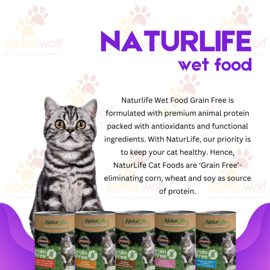Naturlife Wet Cat Food In Can 400g