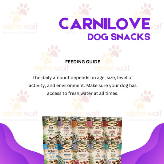 Carnilove Premium Dog Treats 200G Grain-Free