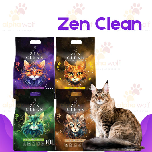 Zen Clean Cat Litter Sand Bentonite 10L