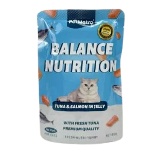 PetMetro Cat Food Balance Nutrition Pouch 85g