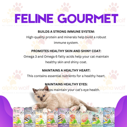 Feline Gourmet Cat Wet Food 400g