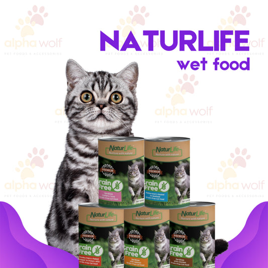 Naturlife Wet Cat Food In Can 400g