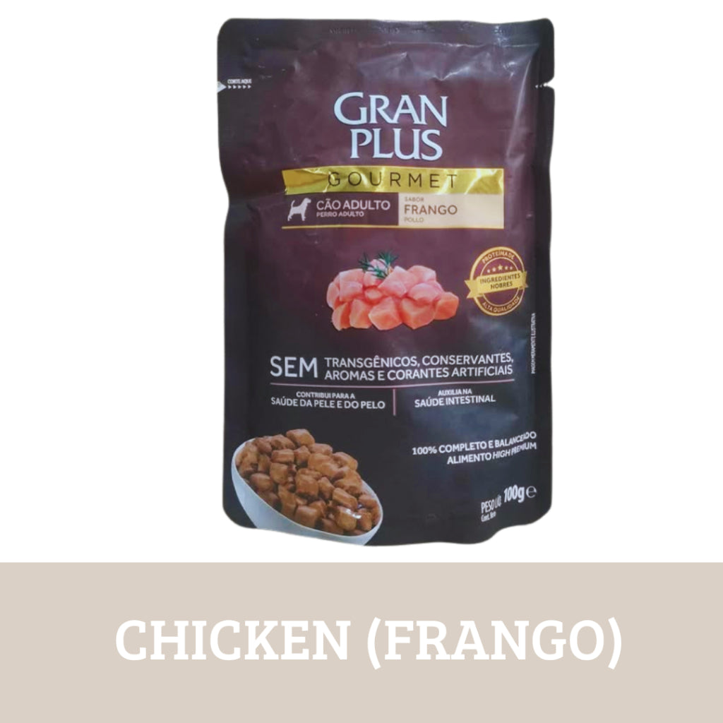 Gran Plus Pouch Adult Dog Food in 85g