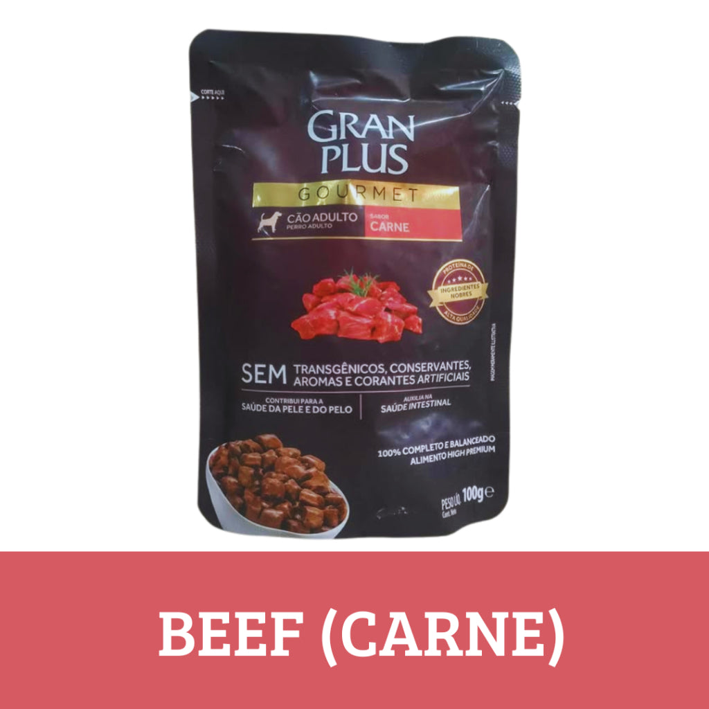 Gran Plus Pouch Adult Dog Food in 85g