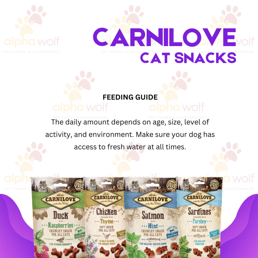 Carnilove Into the Wild Soft Snack for All Cats 50g
