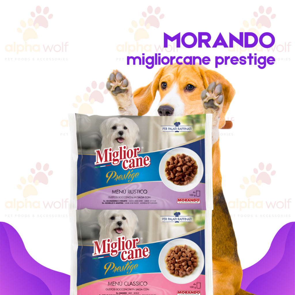 Miglior Cane Prestige Wet Dog Food (4pouches per pack 100g per pack) 400g