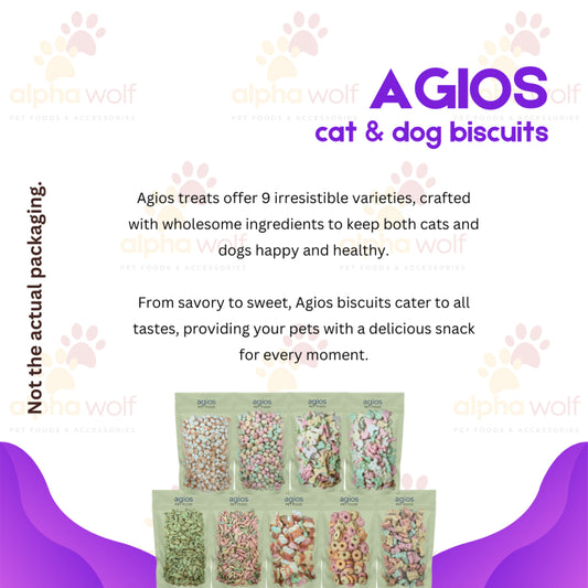 Agios Dog and Cat Biscuit and Dry Freeze 400- 500g