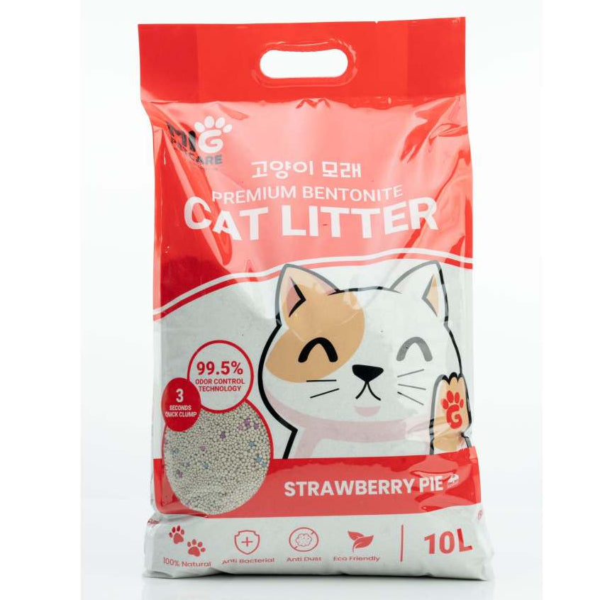 MIG PETCARE Premium Bentonite Cat Litter 10L