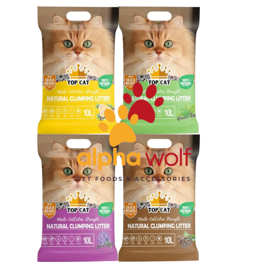 Top Cat Litter Sand Natural Clumping Litter 10L