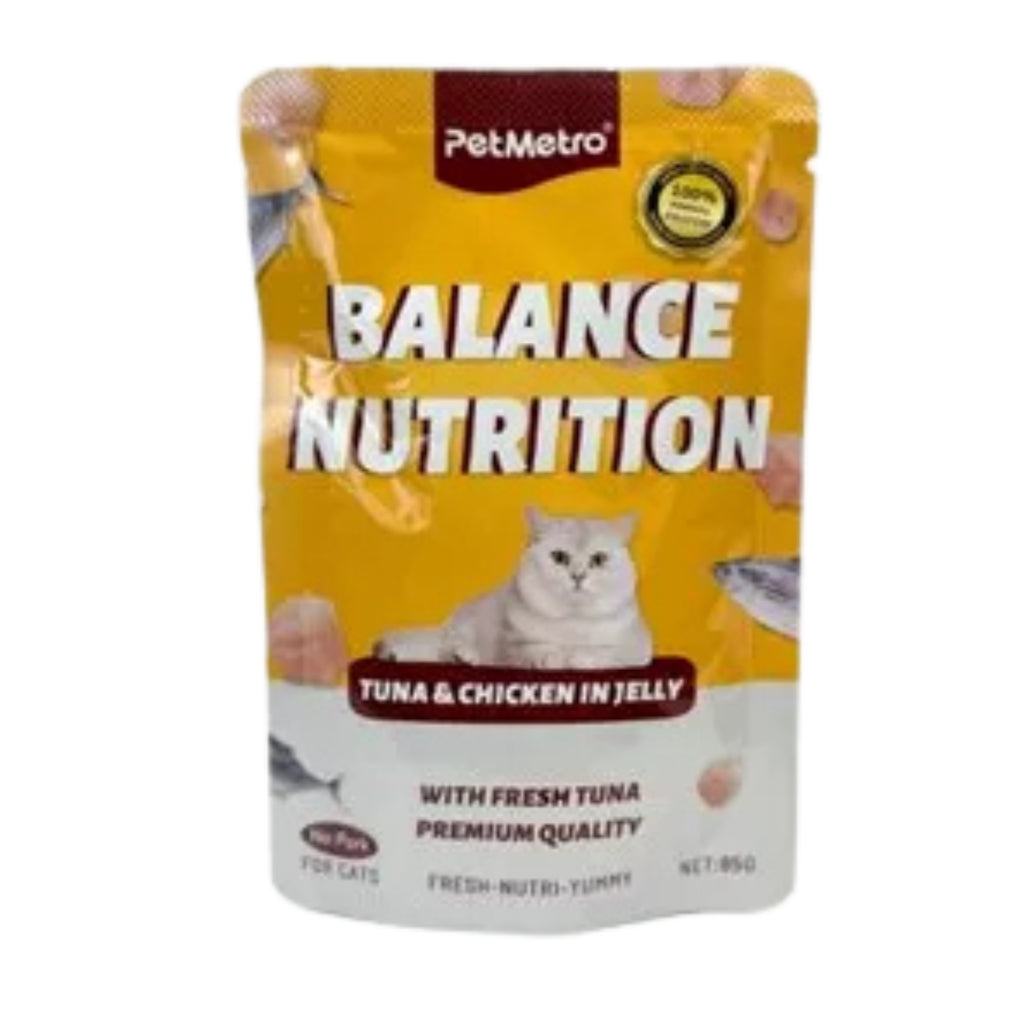 PetMetro Cat Food Balance Nutrition Pouch 85g