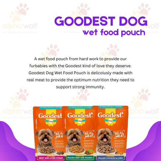 Goodest Dog Wet food in Pouch 130g