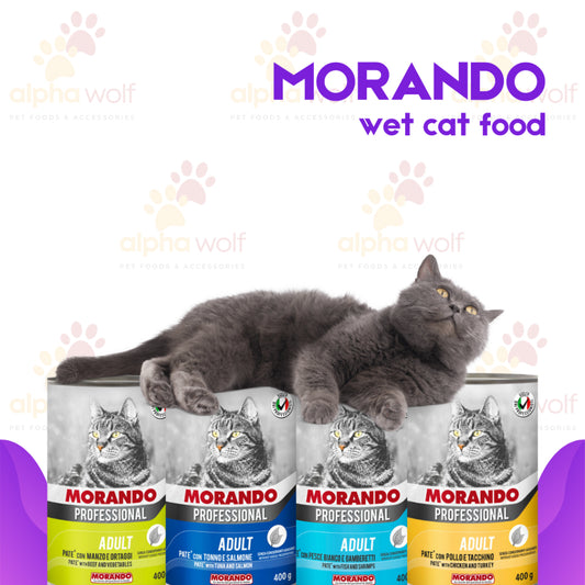 Morando Wet Cat Food Can 400g