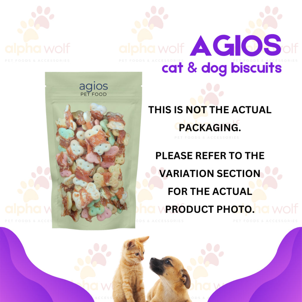 Agios Dog and Cat Biscuit and Dry Freeze 400- 500g