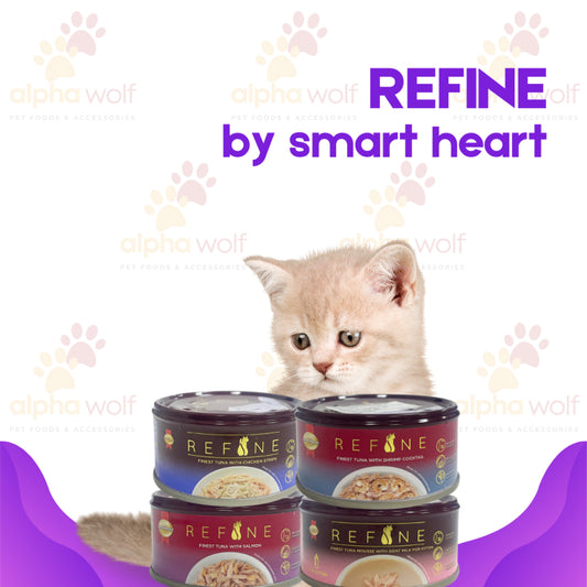 SmartHeart Refine Adult Cat Wet Food Canned 80g