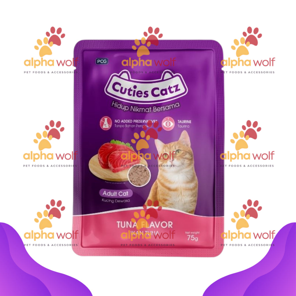 Cuties Catz Wet Cat Food 75g