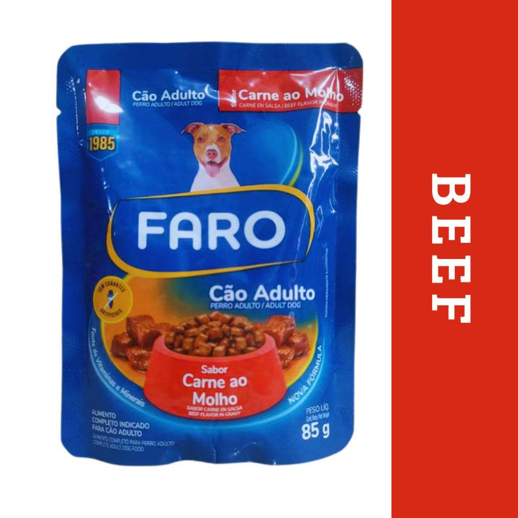 Faro Pouch Adult Dog Food in 85g