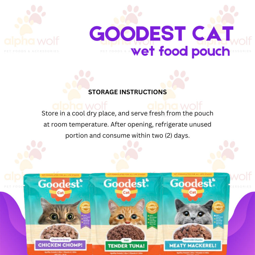 Goodest Cat Wet food in Pouch 85g