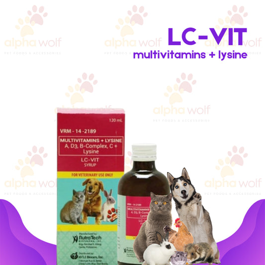 LC-Vit Multivitamins For Pets 60-120ml
