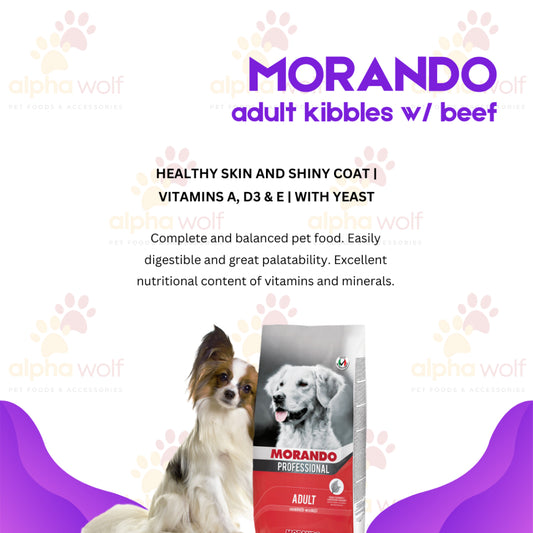 Morando Professional Dry Dog Food for Puppy and Adult