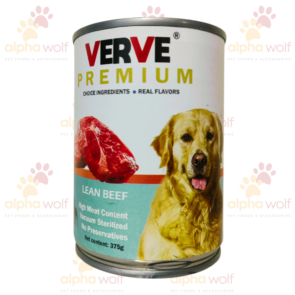 Verve Wet Dog Food in Can 375g