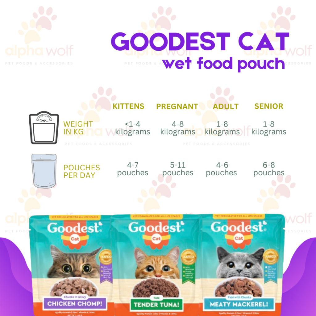 Goodest Cat Wet food in Pouch 85g