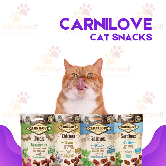 Carnilove Into the Wild Soft Snack for All Cats 50g