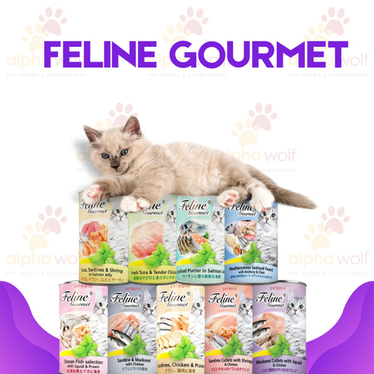 Feline Gourmet Cat Wet Food 400g