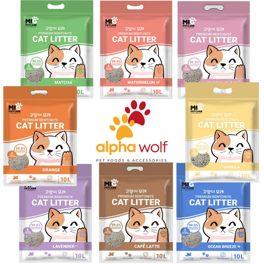 MIG PETCARE Premium Bentonite Cat Litter 10L