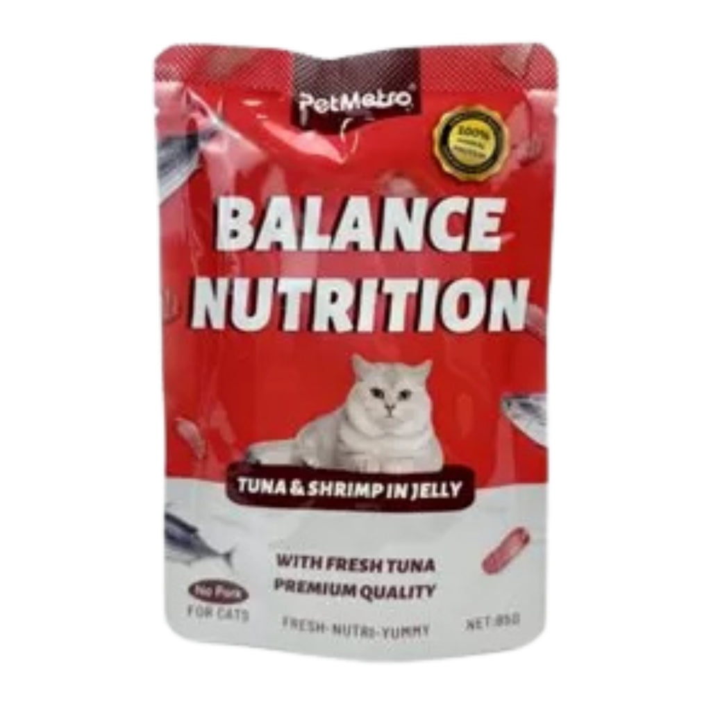 PetMetro Cat Food Balance Nutrition Pouch 85g