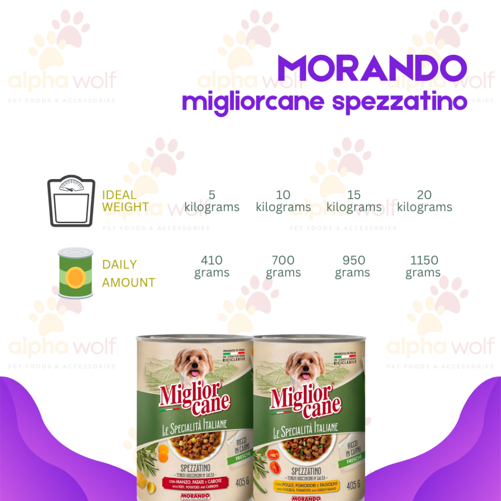 Miglior Cane Wet Dog Food in Canned 405g