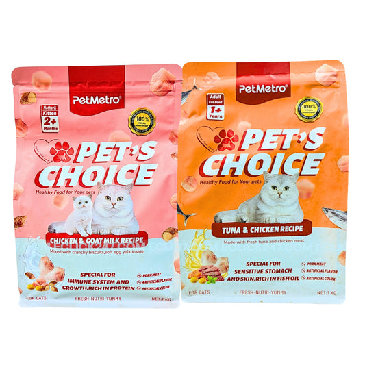 PetMetro Pet's Choice Dry Food for Cat 1kg