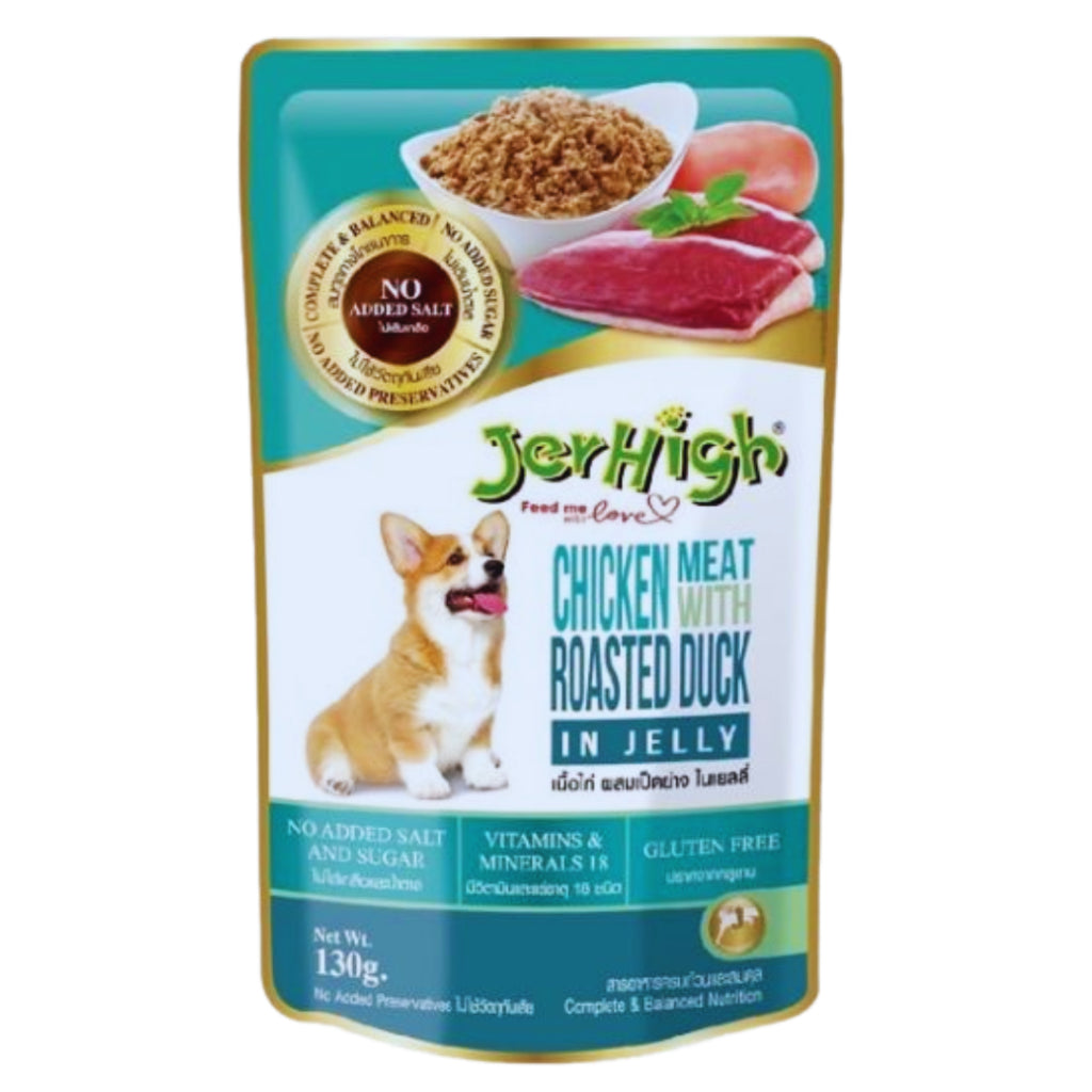 Jerhigh Dog Wet Food Pouch 120g